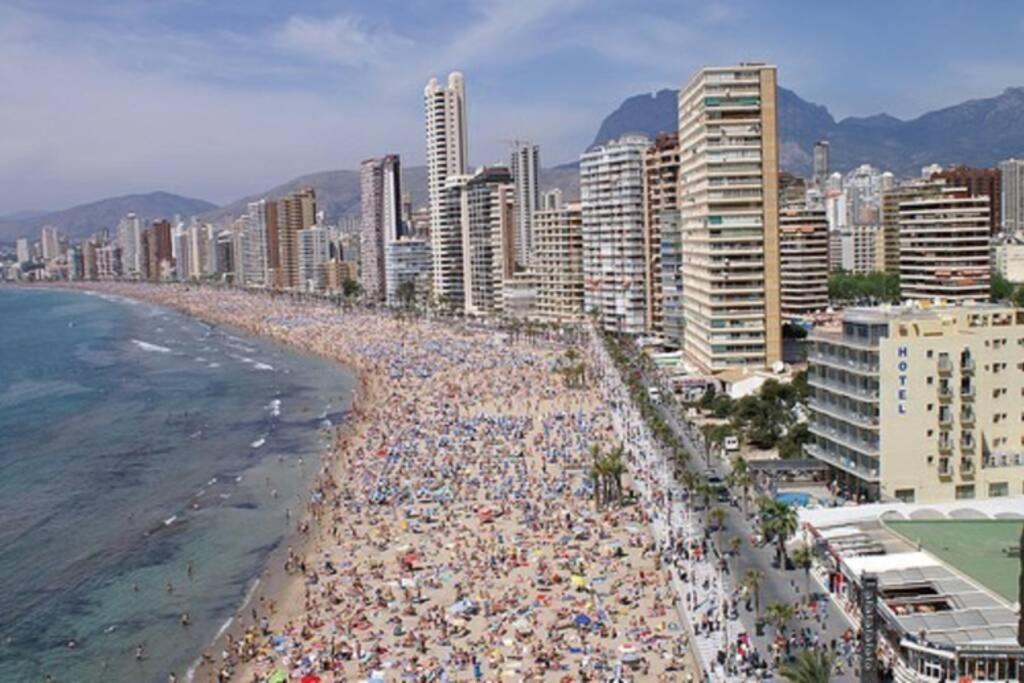 Exclusivo Apartamento Benidorm Playa De Levante Exteriör bild